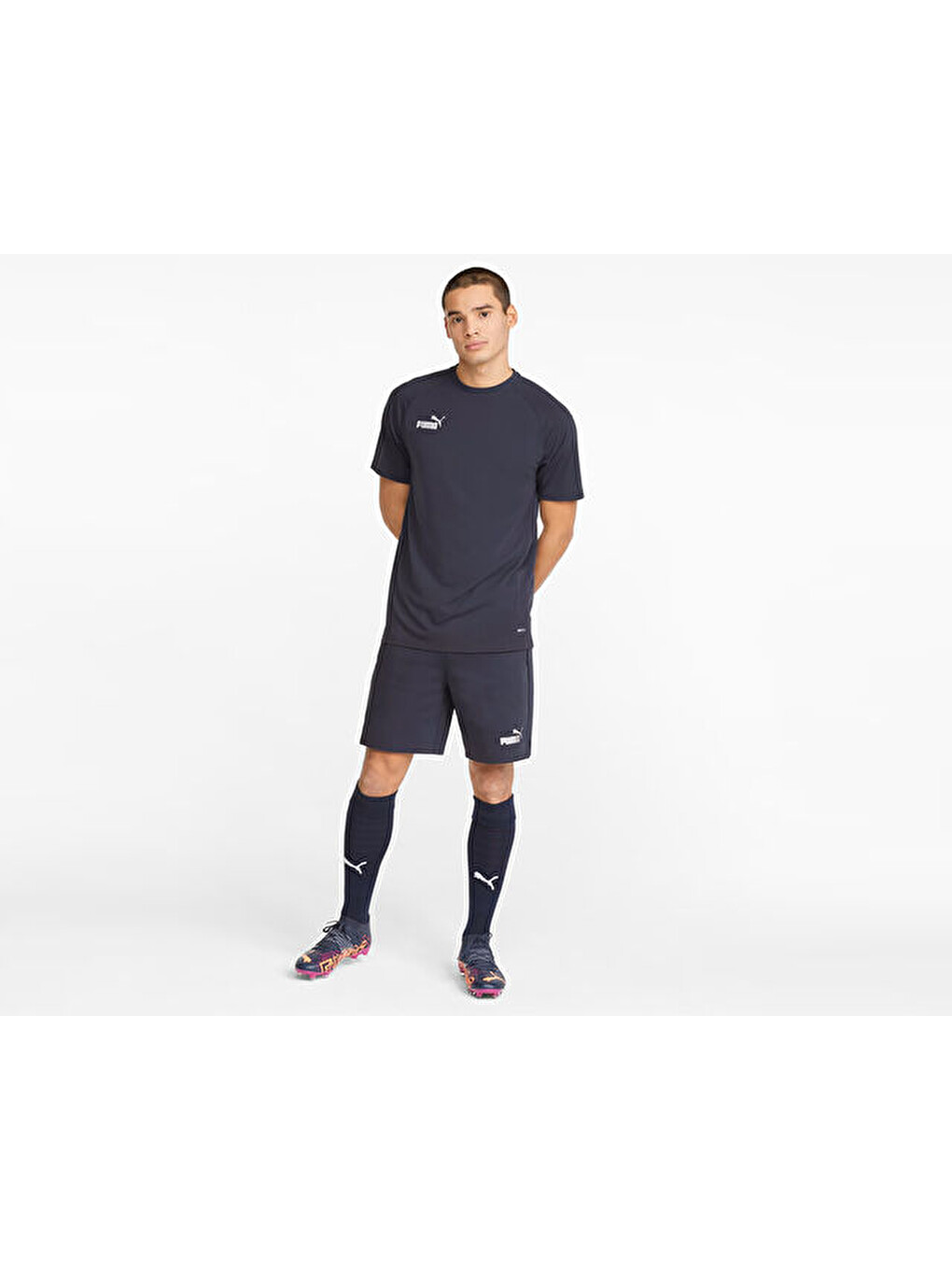 Teamfinal Casuals Tee Erkek Futbol Tişörtü 65738506 Lacivert-4