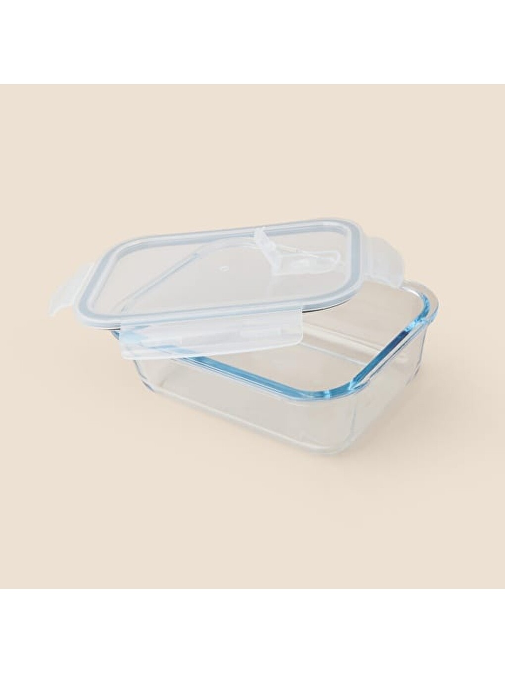 Renksiz Kitchen Olea Cam Saklama Kabı - Şeffaf - 1040 ml-1