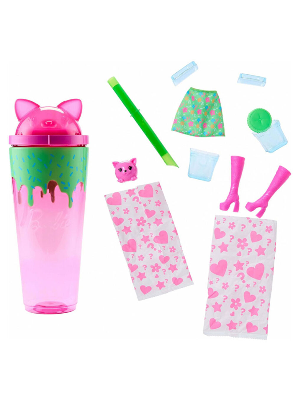 Barbie Pop Reveal Milkshake Serisi Pembe JCN87-3