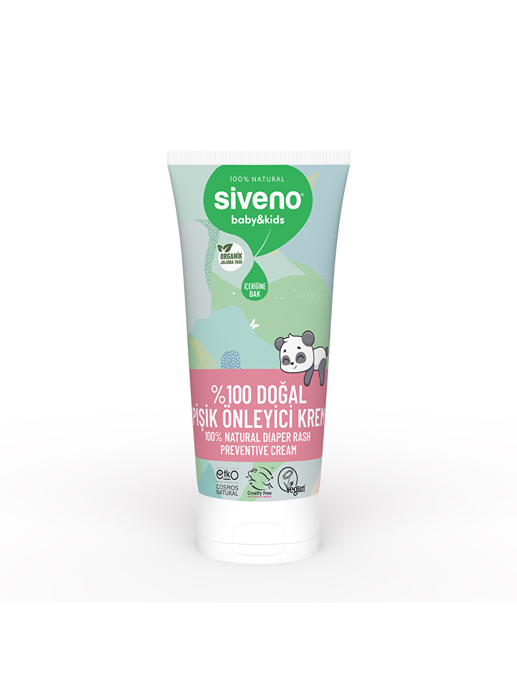 %100 Doğal Bebek Pişik Önleyici Krem Çinko PCA Hassas Hipoalerjenik Vegan Bakım Kremi 50 ml-7