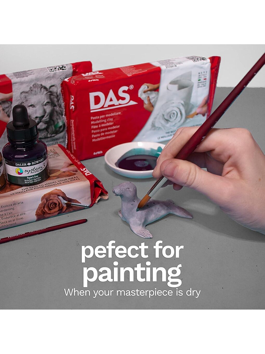 Doğal Seramik Hamuru Beyaz 500 gr-3