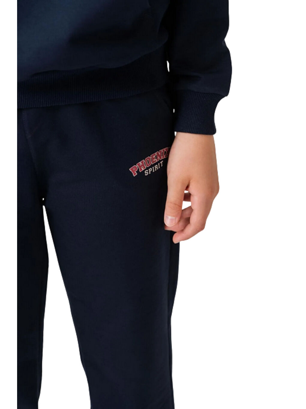 Lacivert Erkek Çocuk Phoenix Sprit Baskılı Alt Üst Eşofman Takımı Ak7870-2