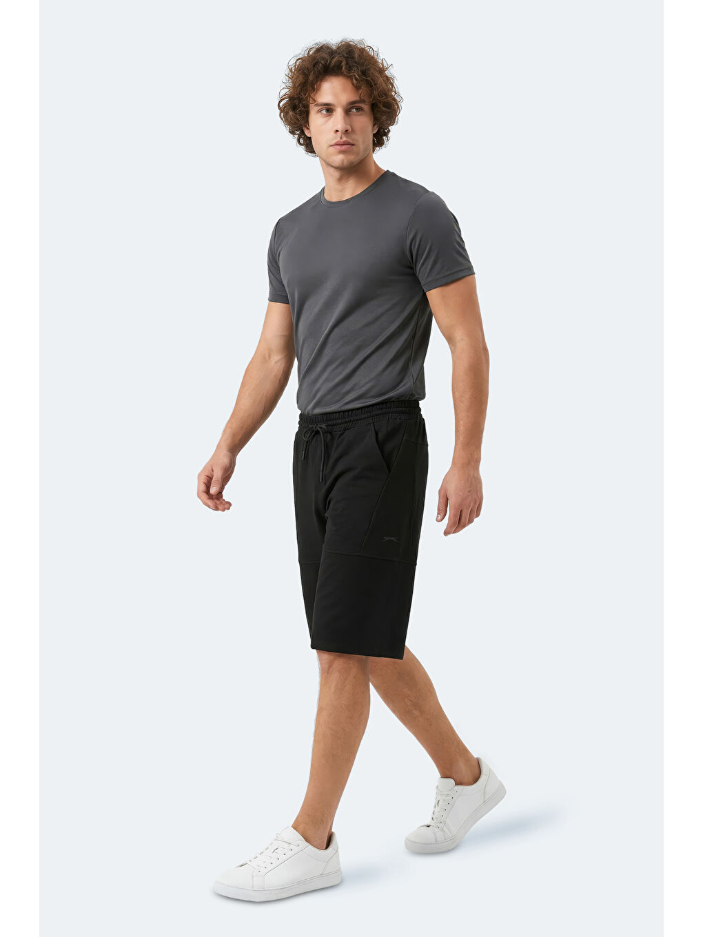 NOCTURA Erkek Kapri Siyah Şort-1