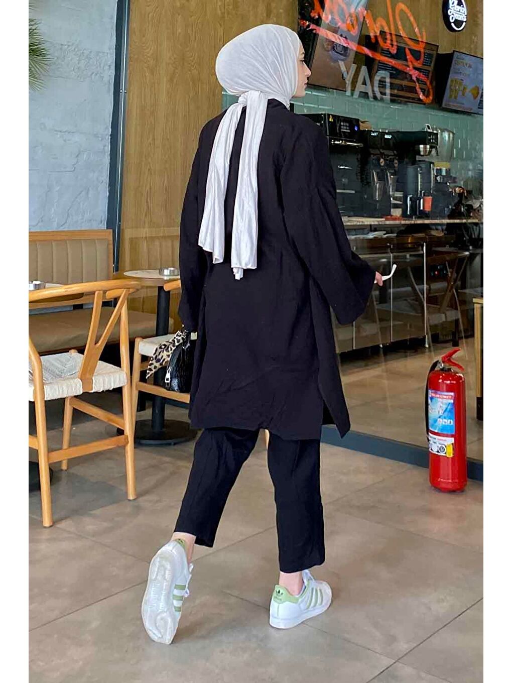 Kimona İkili Takım Siyah-3