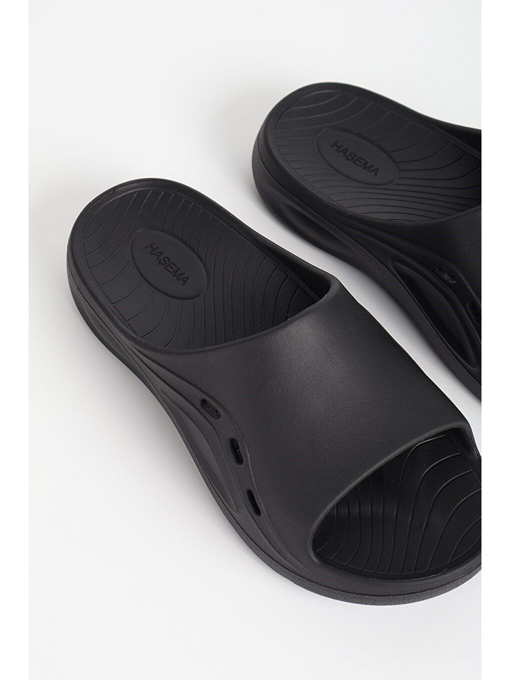 Erkek Siyah Eva Plaj Terliği 23701-2