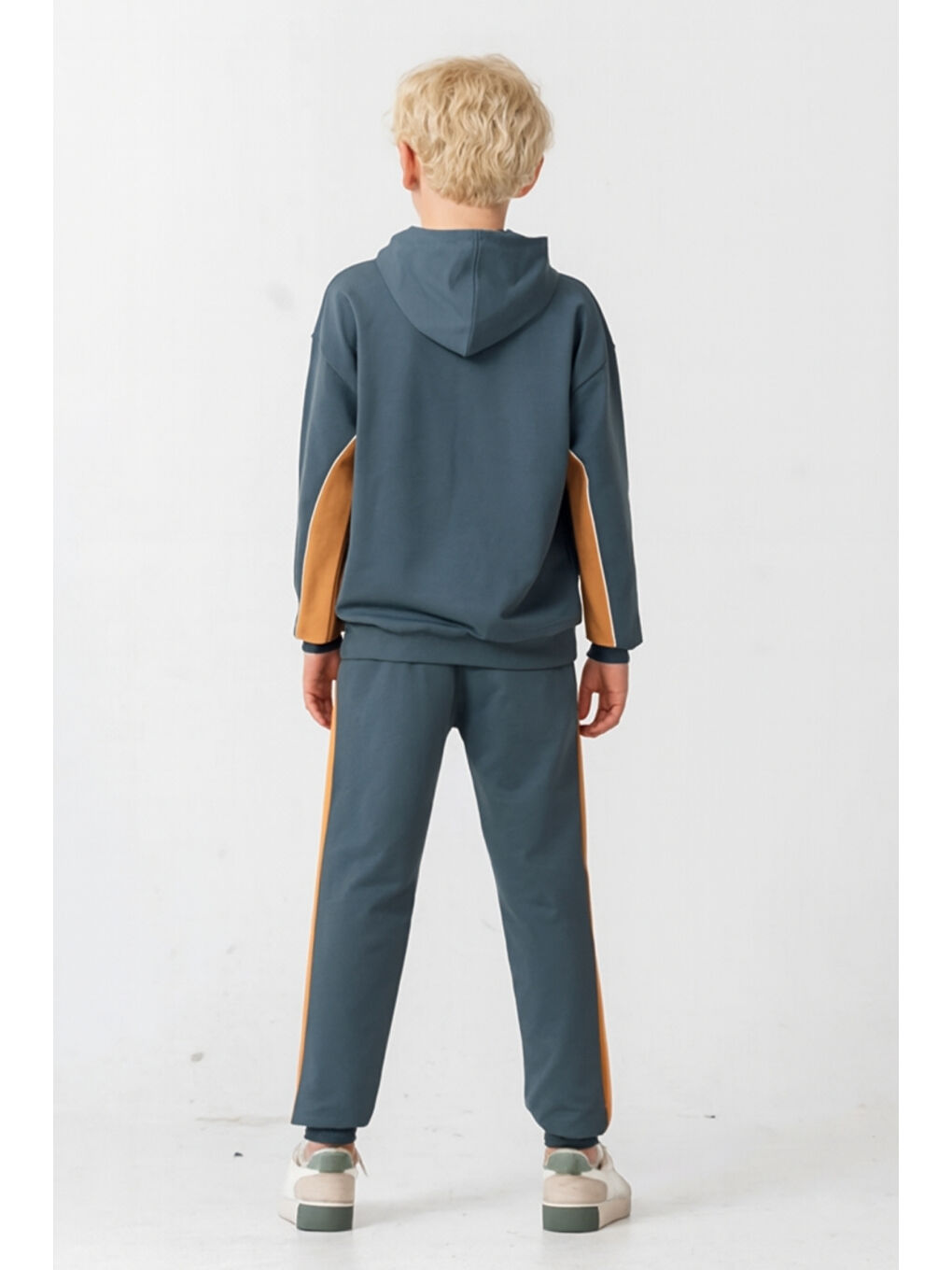 Mavi Erkek Çocuk Soul Fater Baskılı Alt Üst Eşofman Takımı Ak7882-4