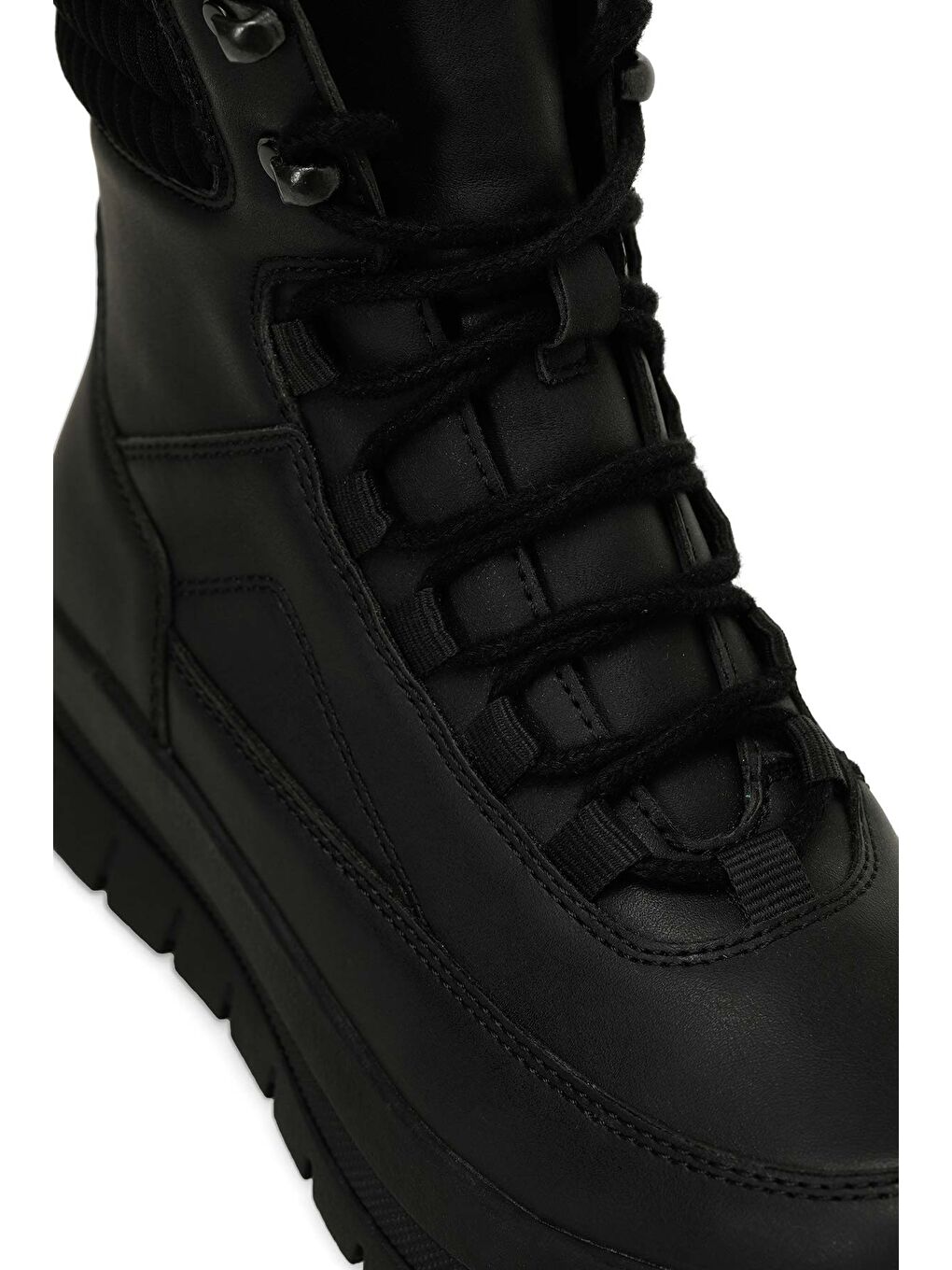 324623.Z 4PR Siyah Kadın Kar Botu-6