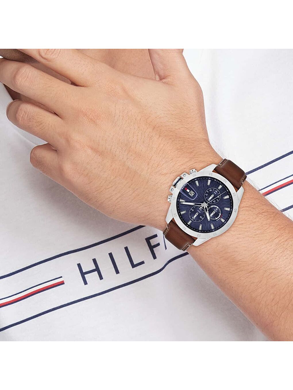 Kahverengi TH1792195 Erkek Kol Saati-3