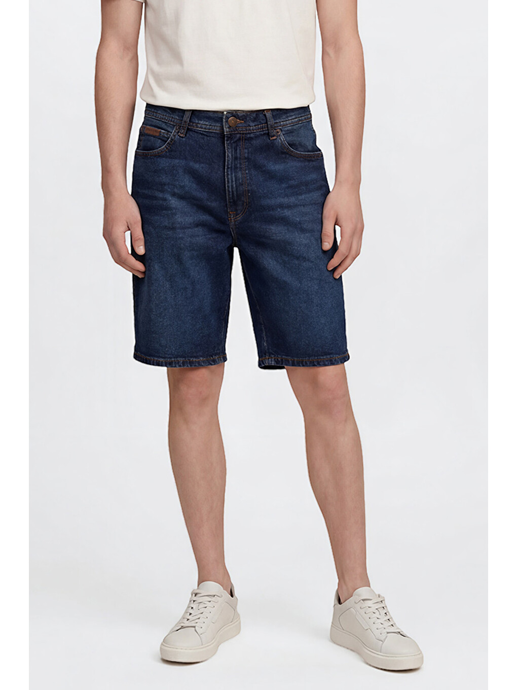 Mavi Texas Pamuklu Regular Fit Normal Kesim Cepli Esnek Jean Denim Şort-3