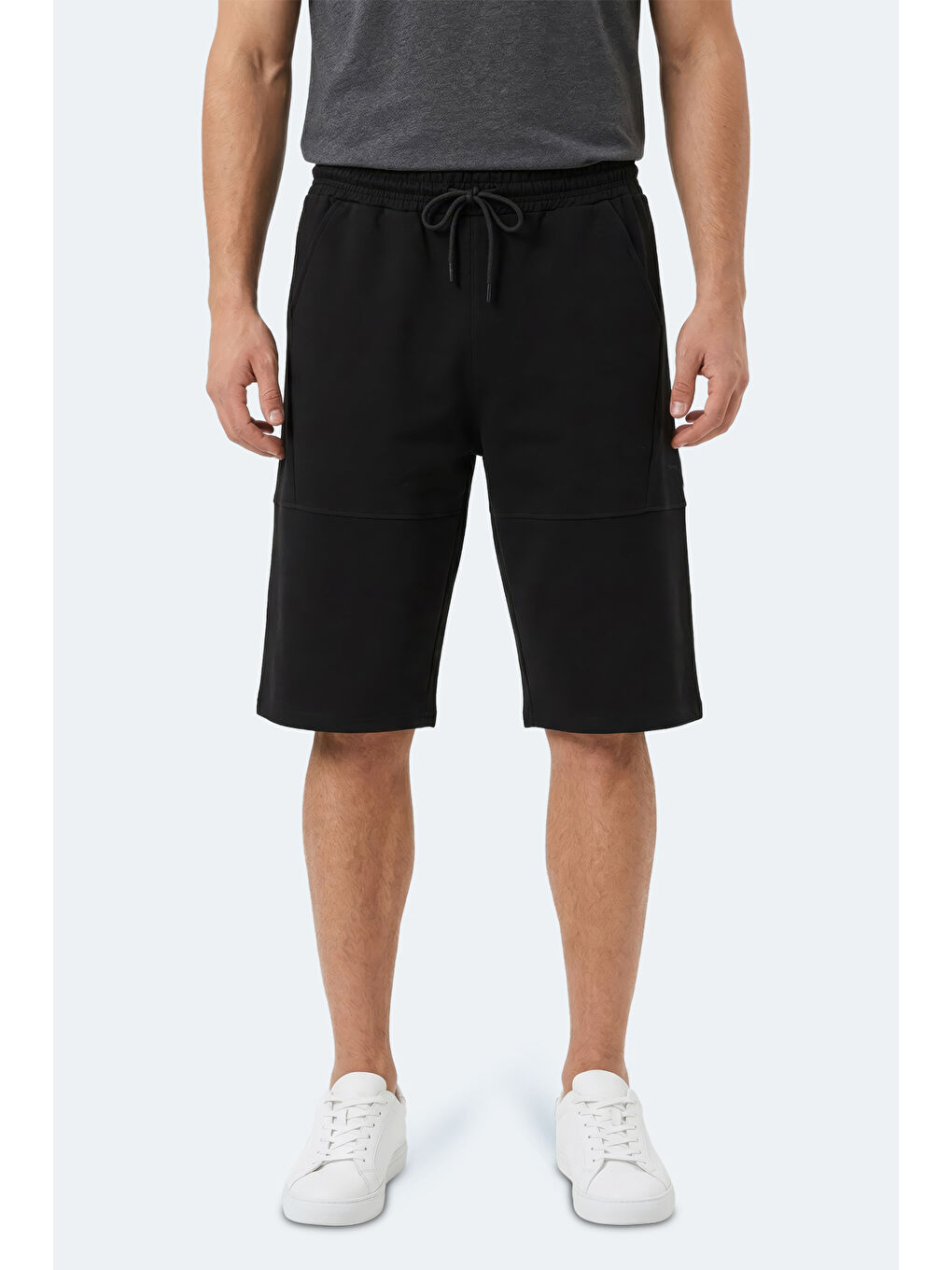 NOCTURA Erkek Kapri Siyah Şort-6