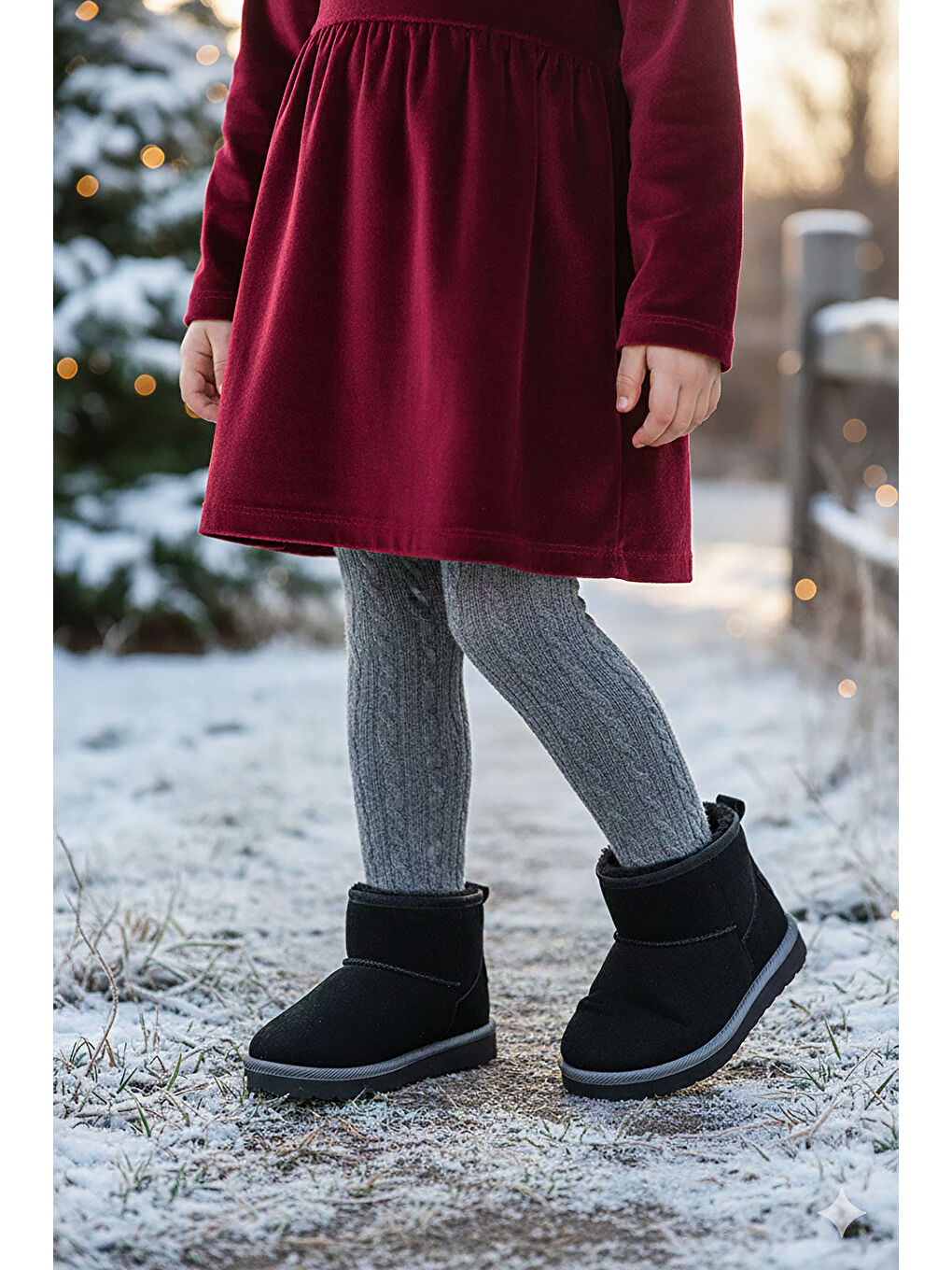 Siyah Filip Kız Çocuk Bot-2