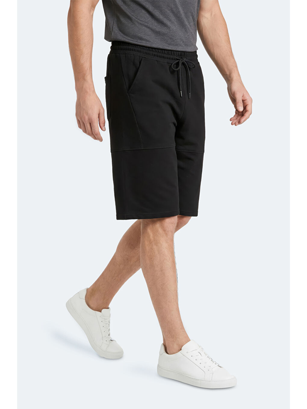 NOCTURA Erkek Kapri Siyah Şort-7