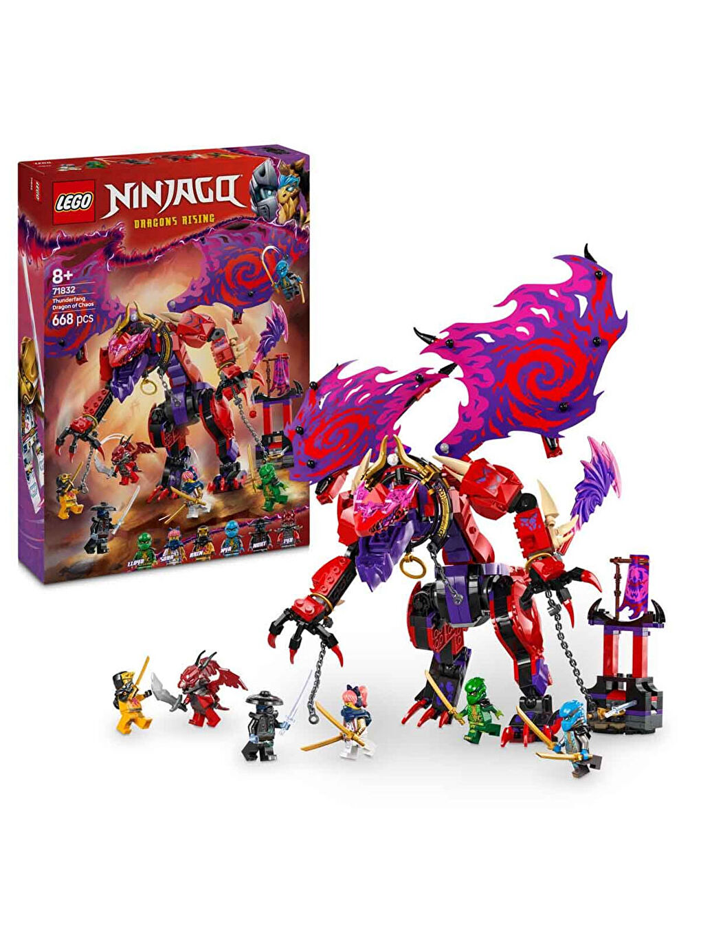 NINJAGO Thunderfang Kaos Ejderhası 71832