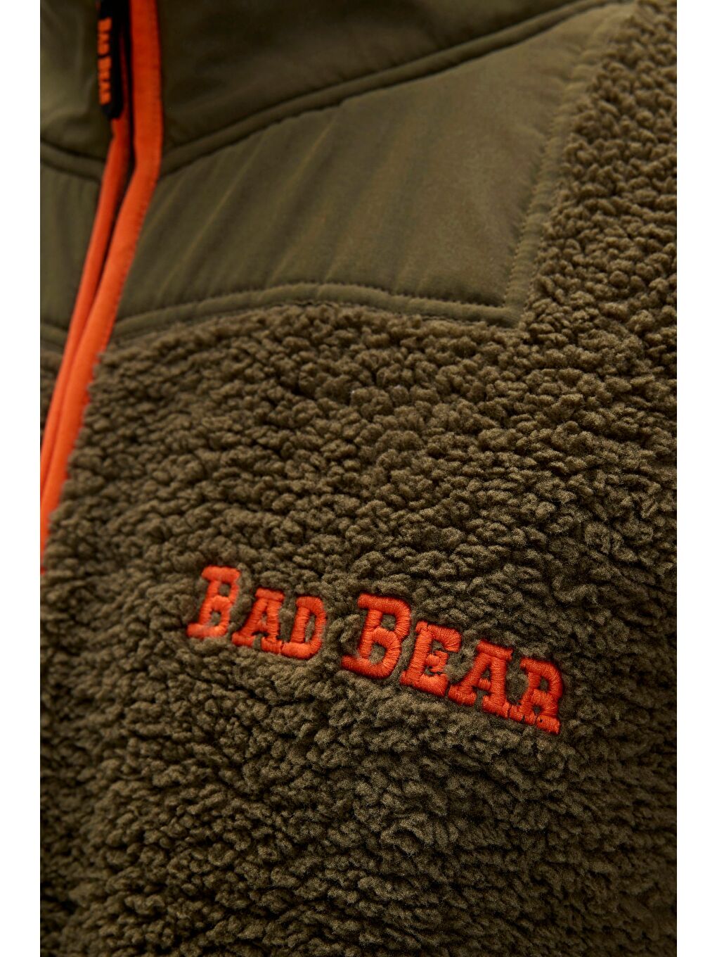 Galvin Haki Erkek Full-Zip Polar Sweatshirt-2