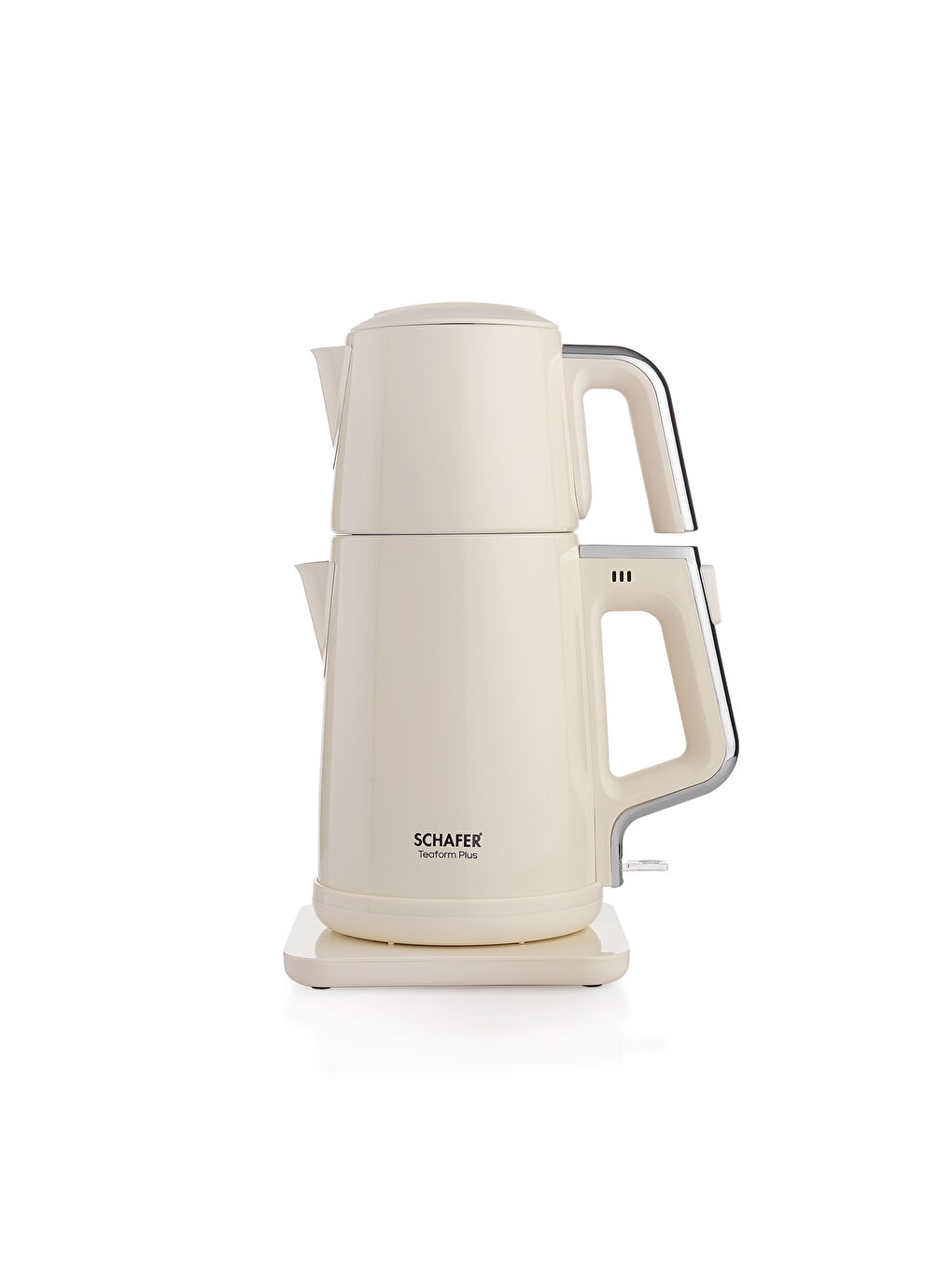 Teaform Plus Paslanmaz Çay Makinesi-Krem-1