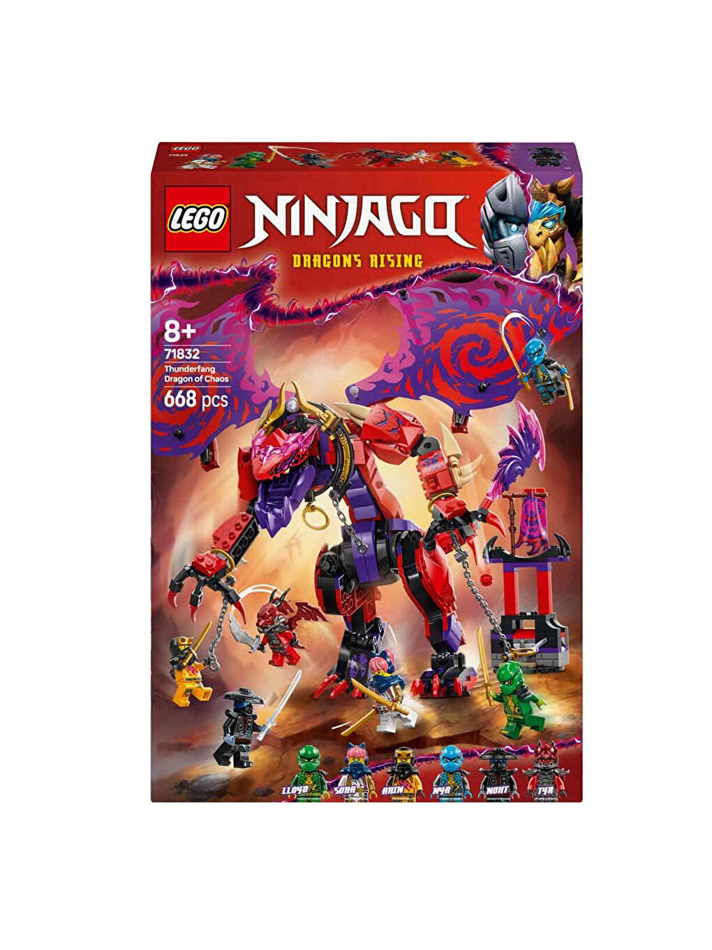NINJAGO Thunderfang Kaos Ejderhası 71832-5