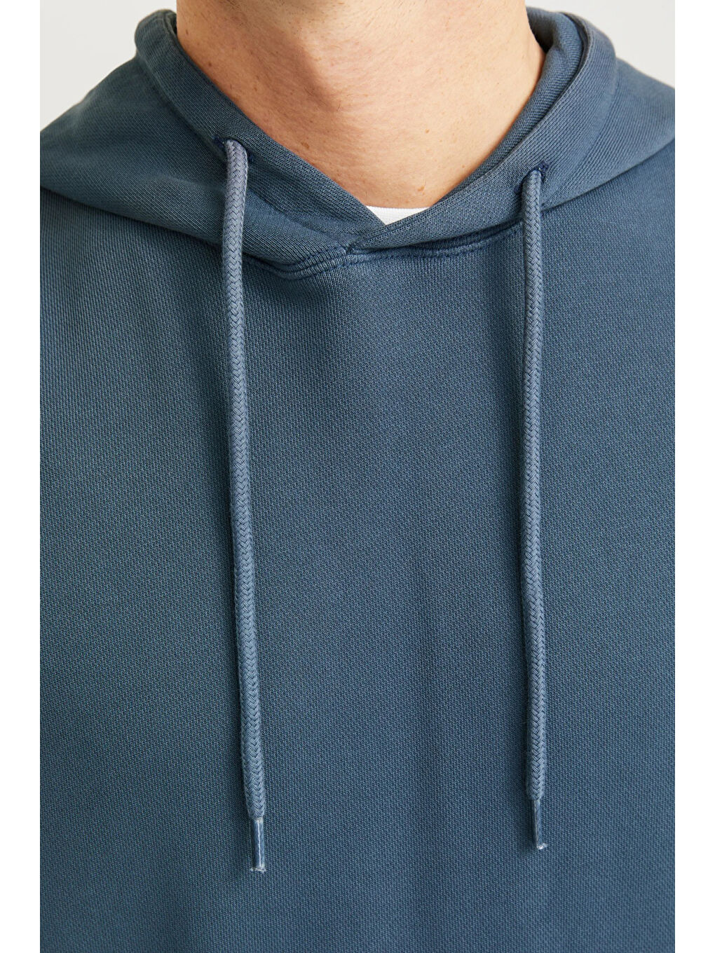 İndigo Essentials Jjecharge Pamuklu Oversize Fit Kapüşonlu Sweat 12268272-3