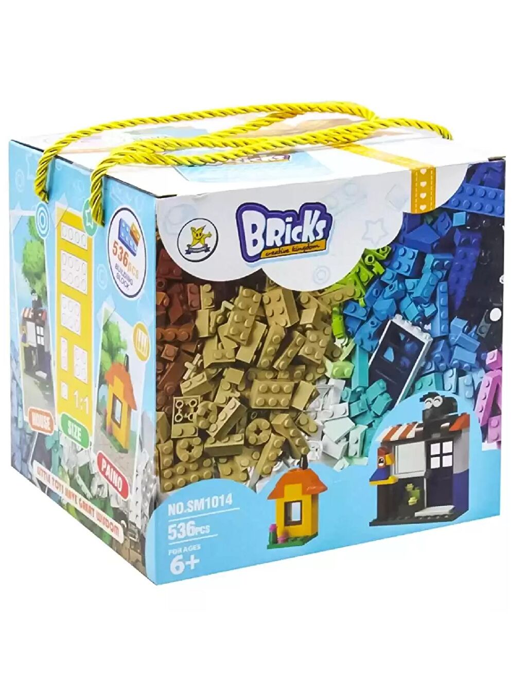 Bricks Klasik Yapı Seti Lego 536 Parça (SM1014) GKO
