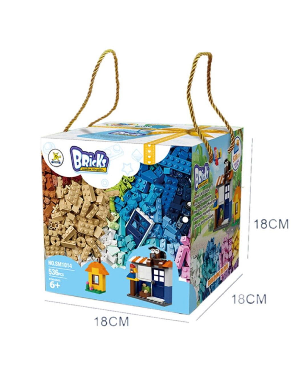 Bricks Klasik Yapı Seti Lego 536 Parça (SM1014) GKO-1