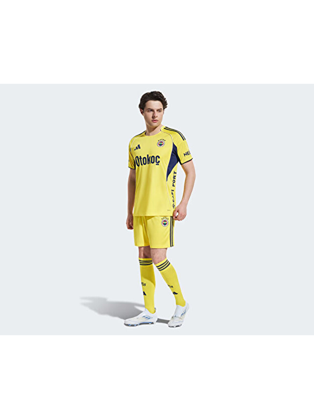 Fen A Sho Erkek Fenerbahçe 25/26 Deplasman Şortu Kd7313 Sarı-1
