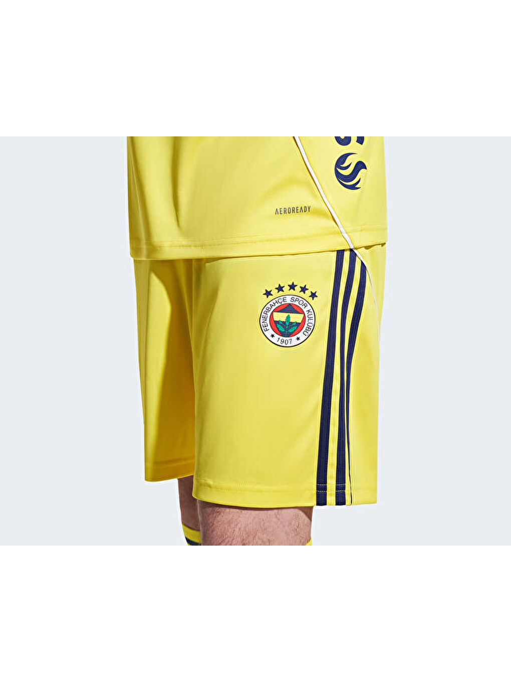 Fen A Sho Erkek Fenerbahçe 25/26 Deplasman Şortu Kd7313 Sarı-3