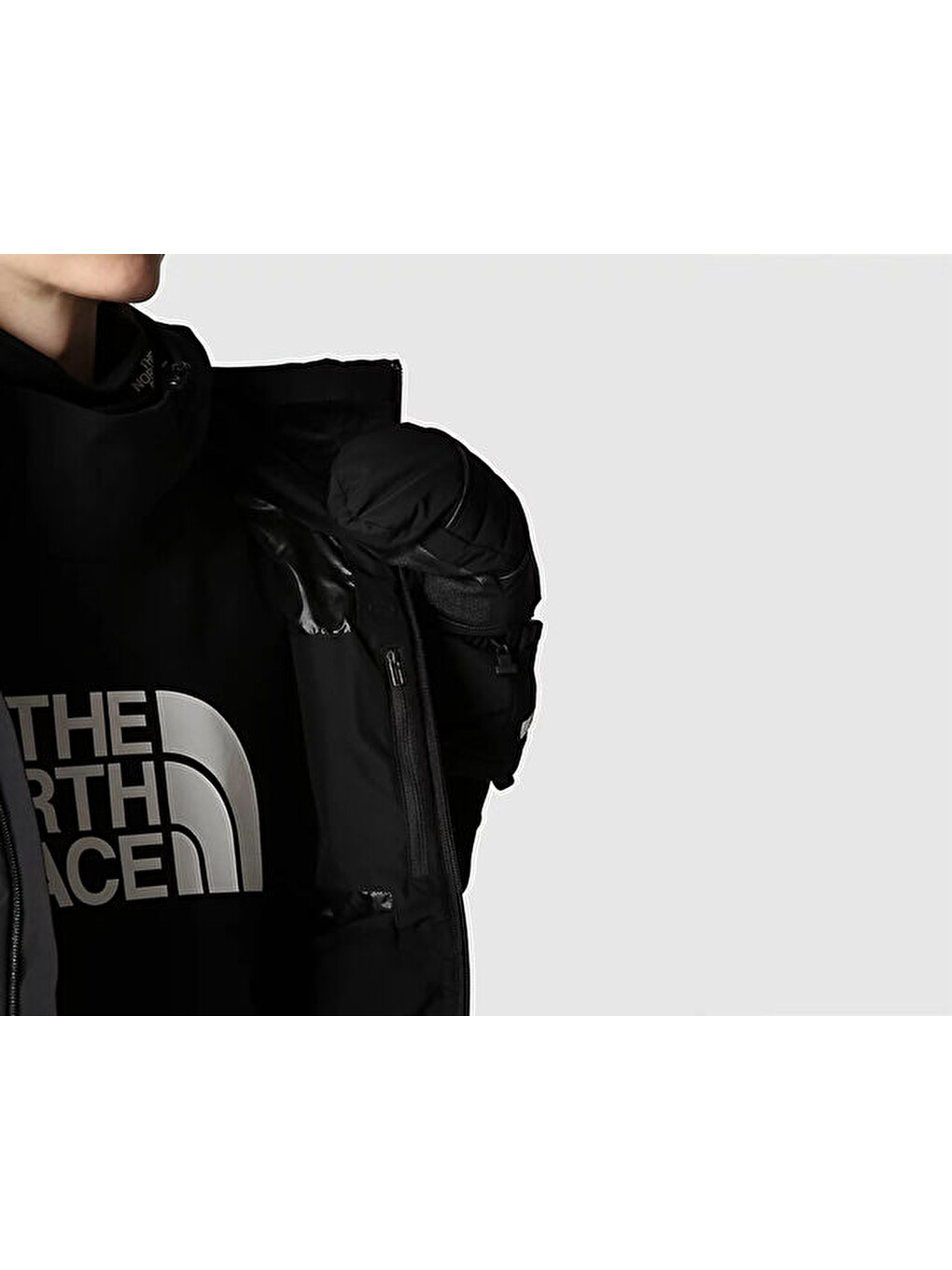 W Disere Down Parka Kadın Outdoor Montu Nf0a7uudjk31 Siyah-6