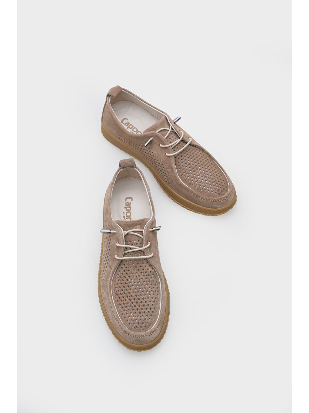Bej Dorette Hakiki Deri Konfor Kadın Klasik Ayakkabı-5
