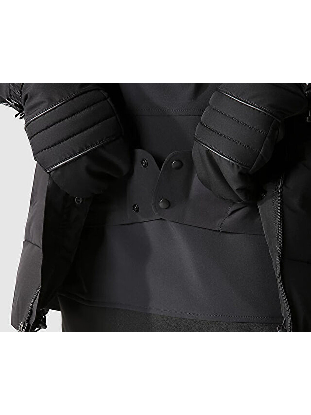 W Disere Down Parka Kadın Outdoor Montu Nf0a7uudjk31 Siyah-8