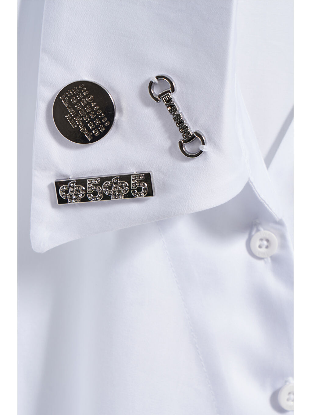 Kadın Ekru Renk Oversize Organik Dokuma Kumaş Özel Tasarım Gömlek-1