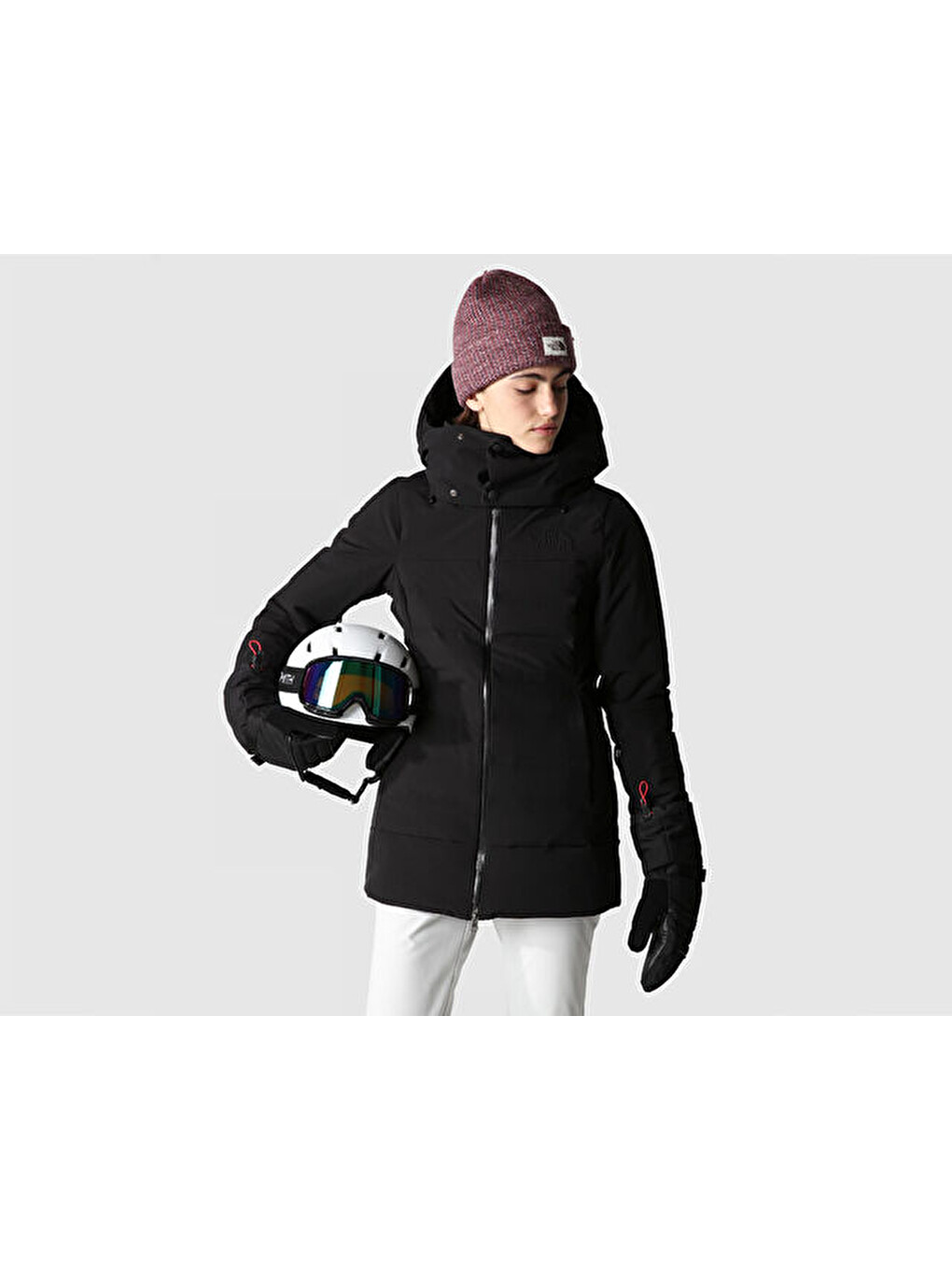 W Disere Down Parka Kadın Outdoor Montu Nf0a7uudjk31 Siyah-11