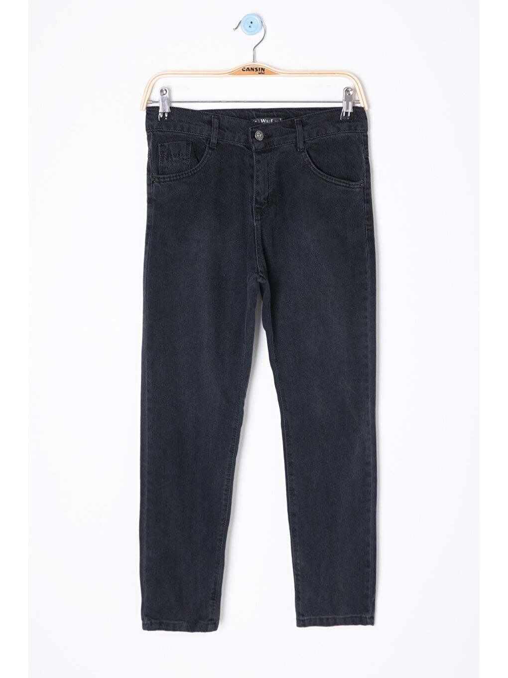 Siyah Erkek Çocuk Slim Fit Jean Pantolon 20061