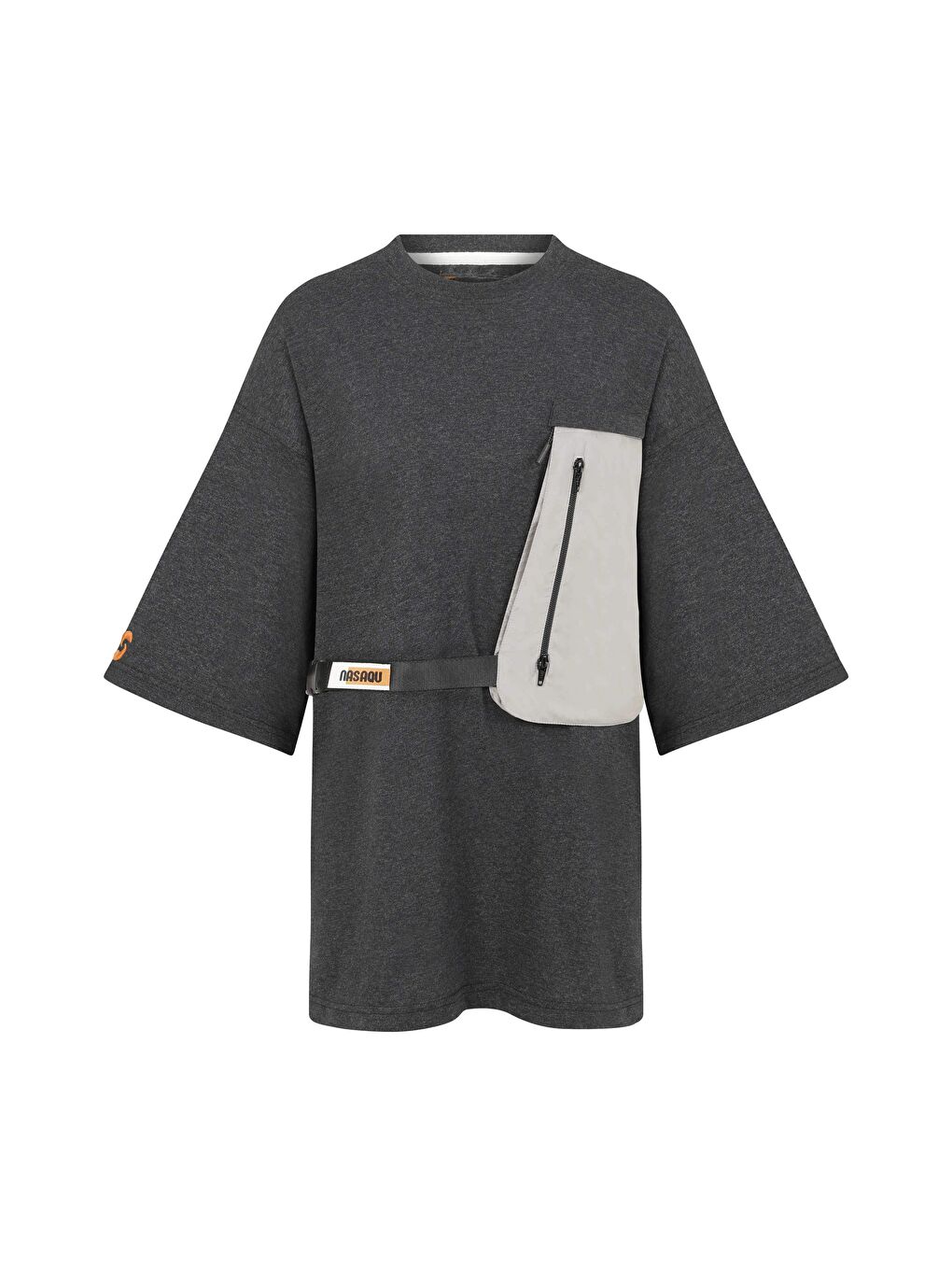 Kur Cross Unisex  Beden Çantası Gri