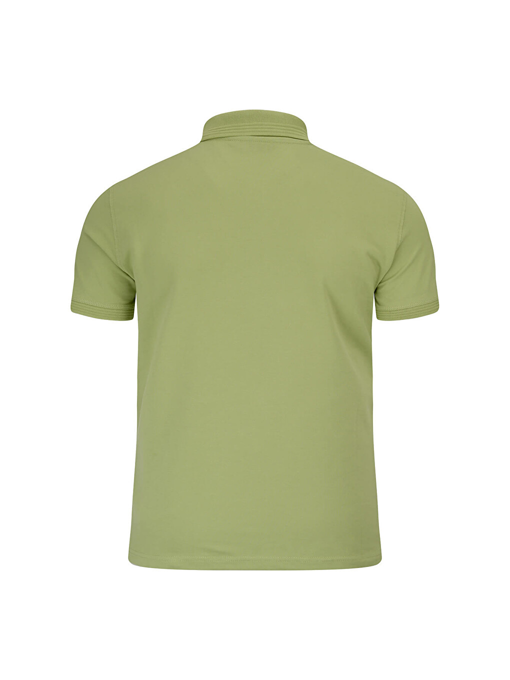 Mor Yeşil Regular Fit Polo Yaka 100% Pamuk Tişört-3
