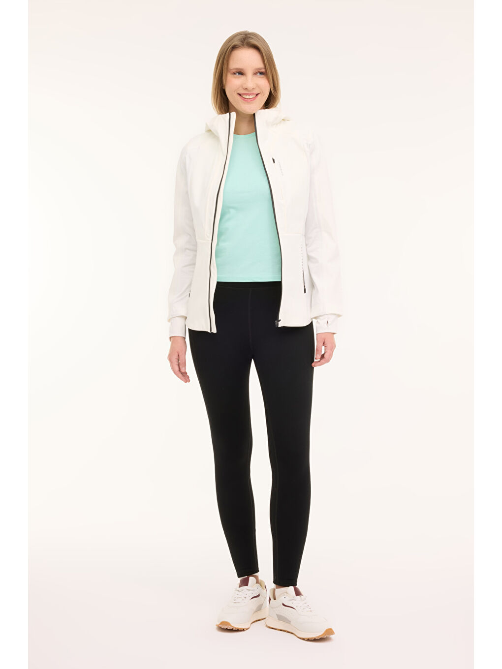 Bej WL ESTER 5GF802 4PR Ekru Kadın Softshell-2