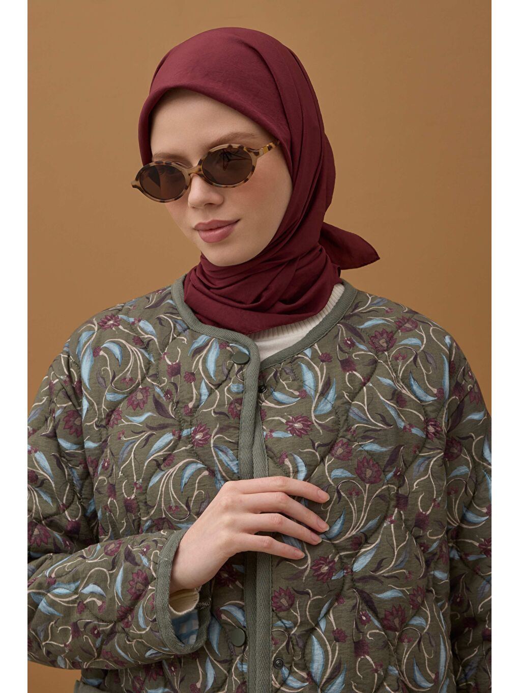 Soft Kraş Eşarp Bordo