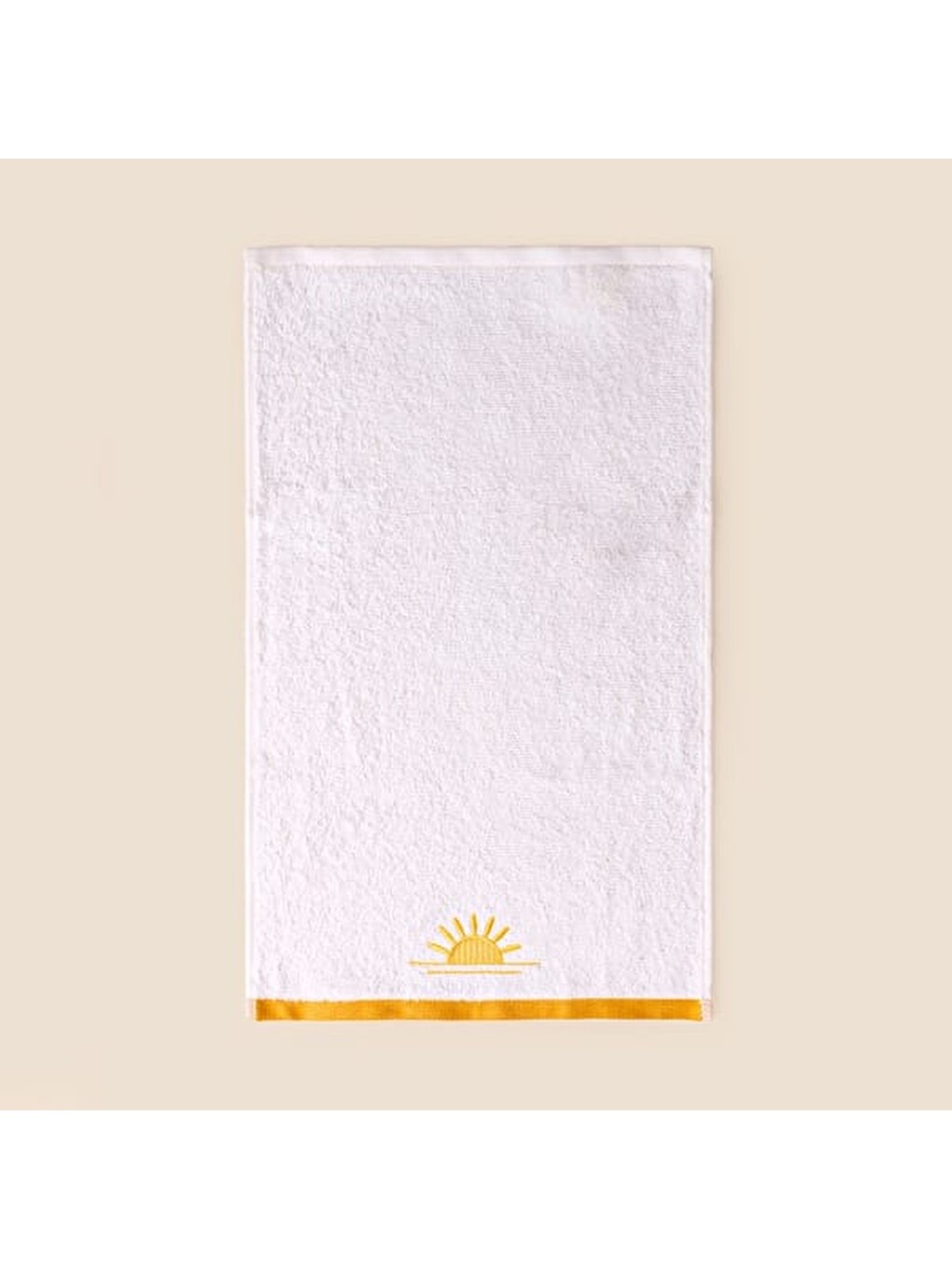 Soft Sun 3'lü Kutulu Hediyelik Havlu Seti - Ekru - 30x50 cm-3