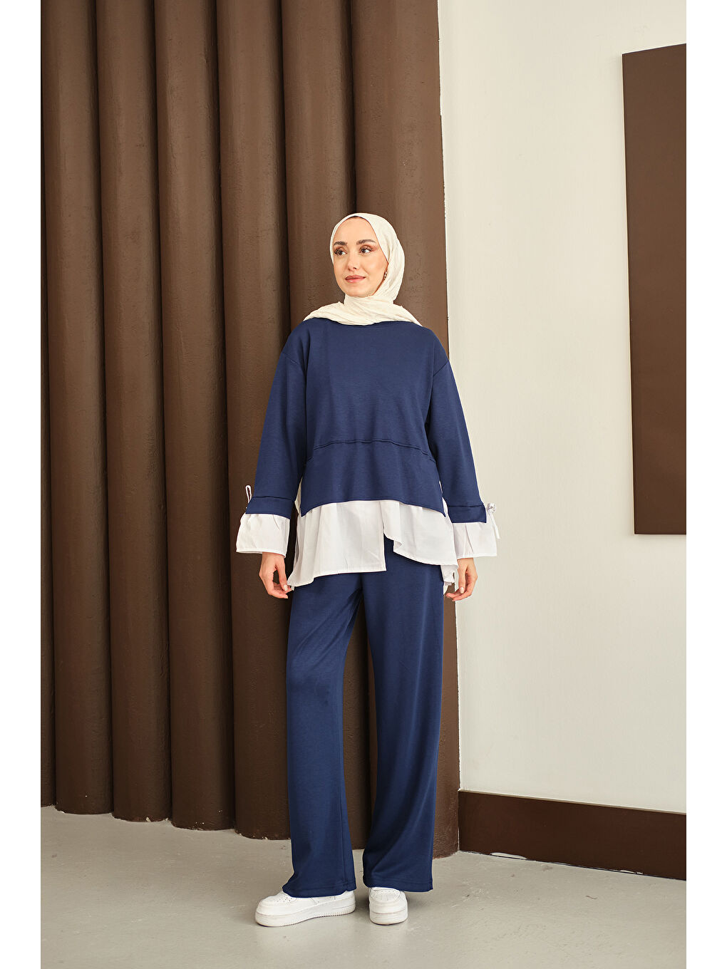 Kadın İkili Takım Lacivert-1