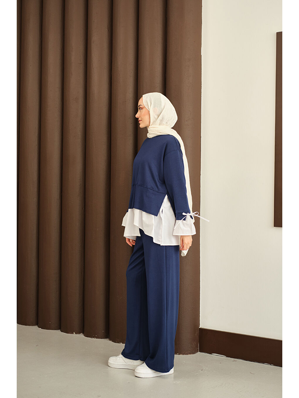 Kadın İkili Takım Lacivert-2