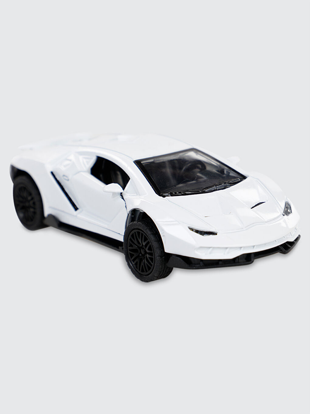 Çek Bırak Işık Ve Müzikli 1:36 Spor Araba Beyaz-1