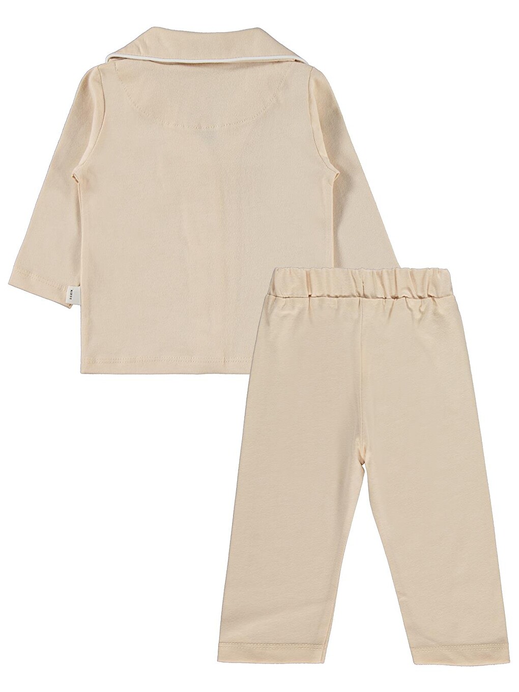 Baby Basic 6-18 Ay Pijama Takımı - Kahverengi-3