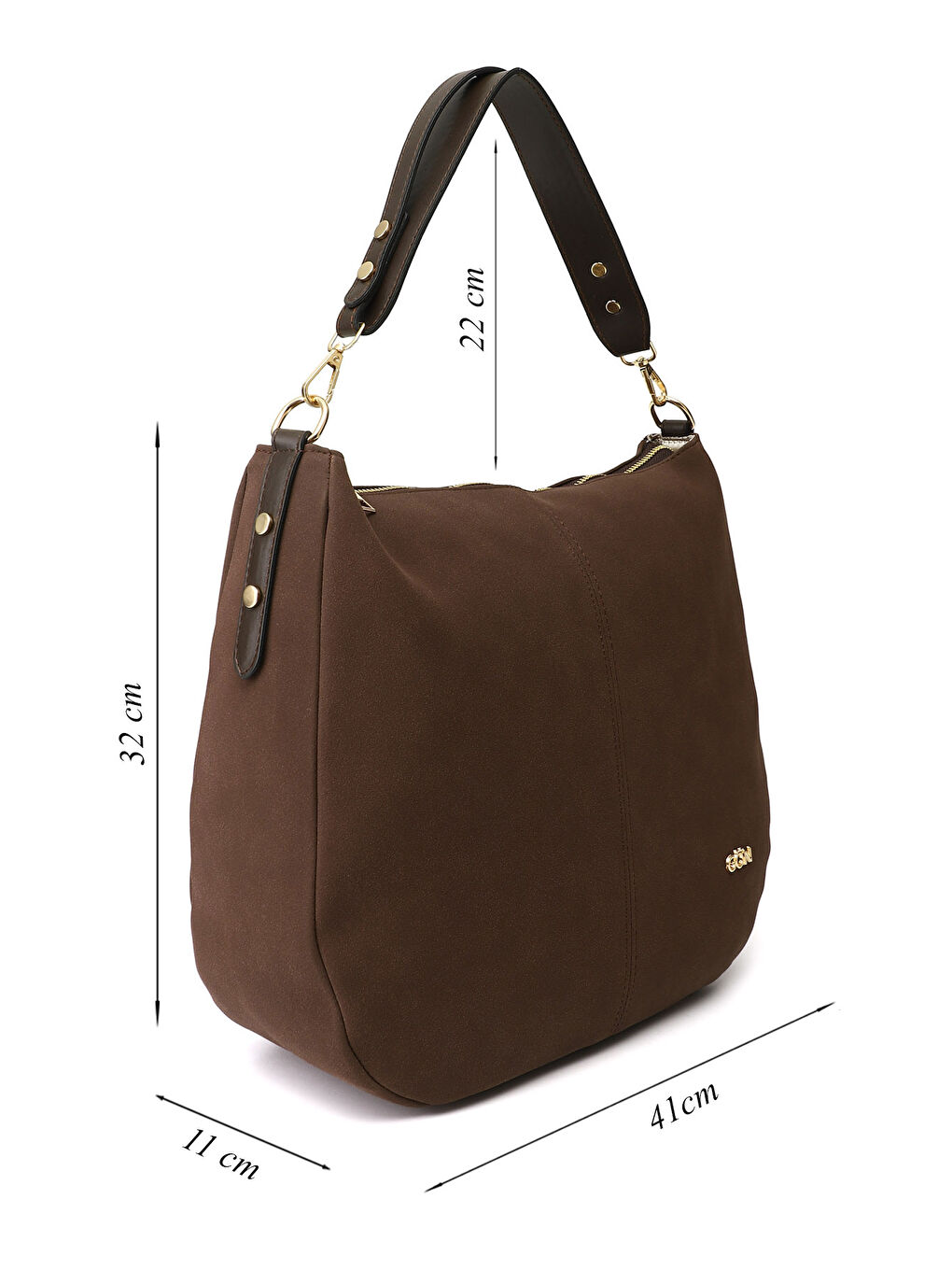 Kahverengi Kadın AÇIK KAHVERENGİ El Ve Omuz Çantası-1