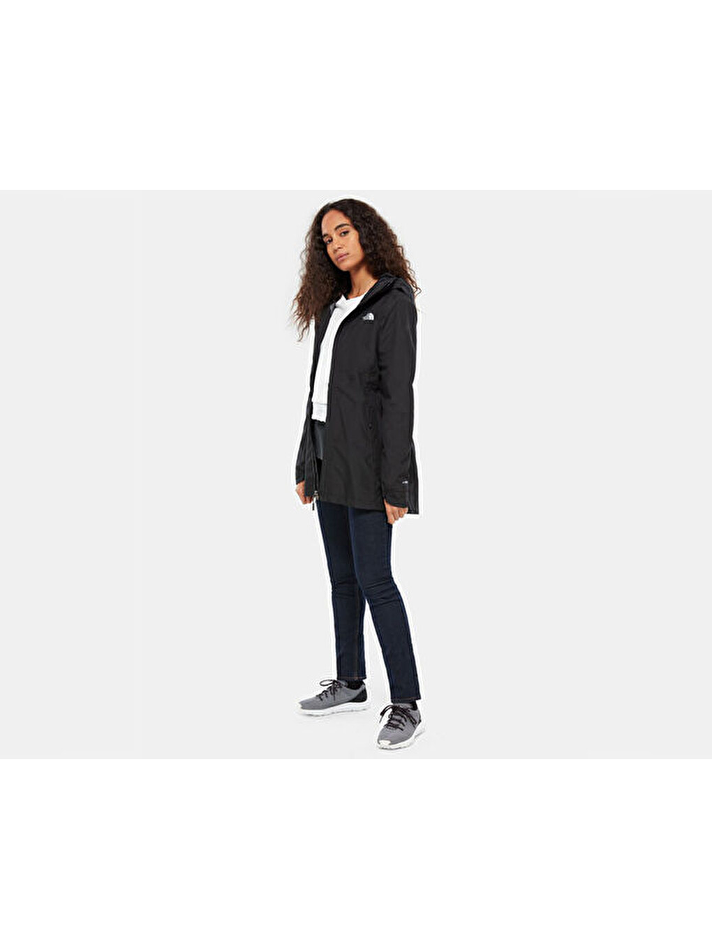 W Hikesteller Parka Shell Jacket Kadın Outdoor Montu Nf0a3bvıjk31 Siyah-3