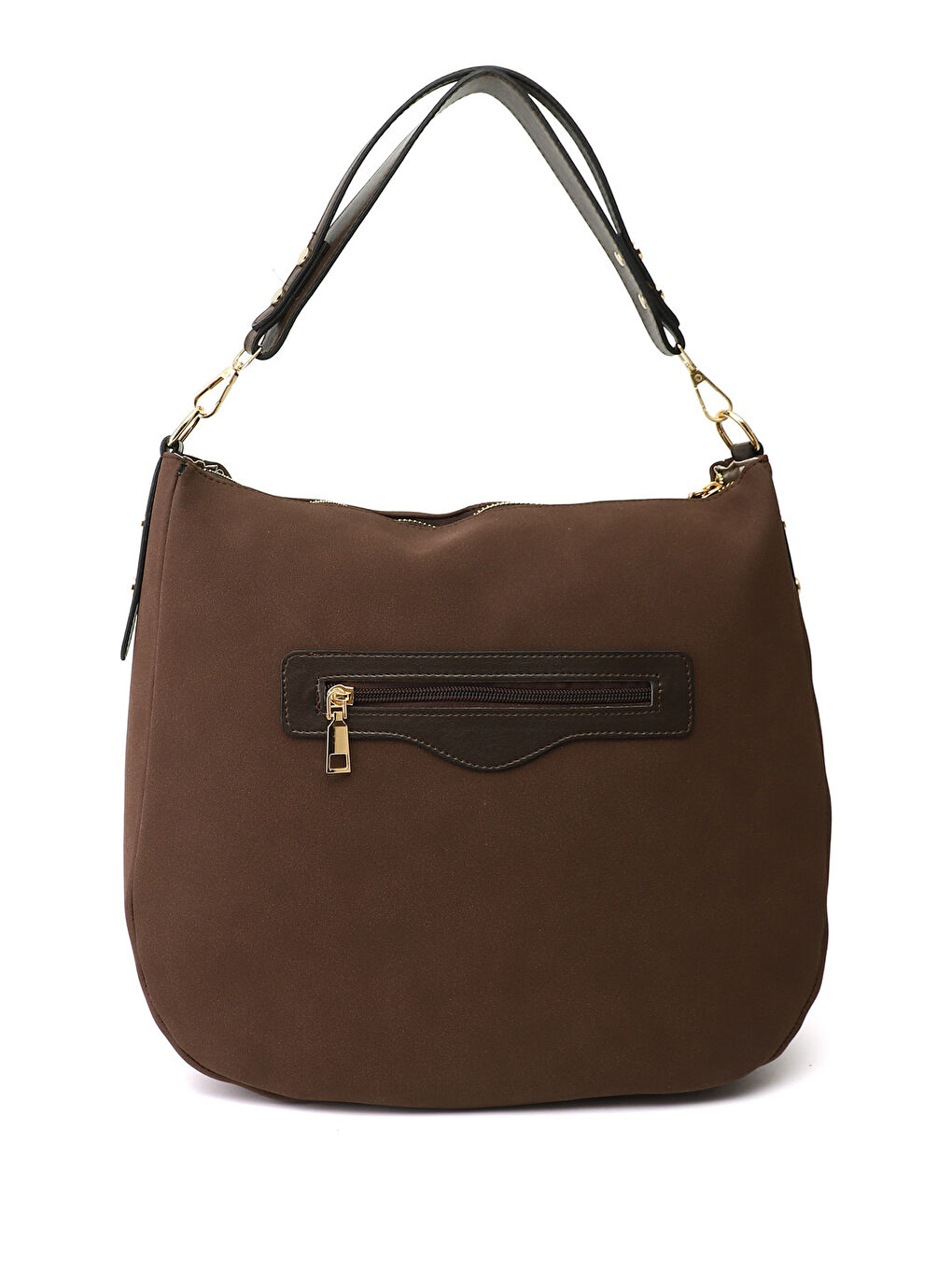 Kahverengi Kadın AÇIK KAHVERENGİ El Ve Omuz Çantası-3