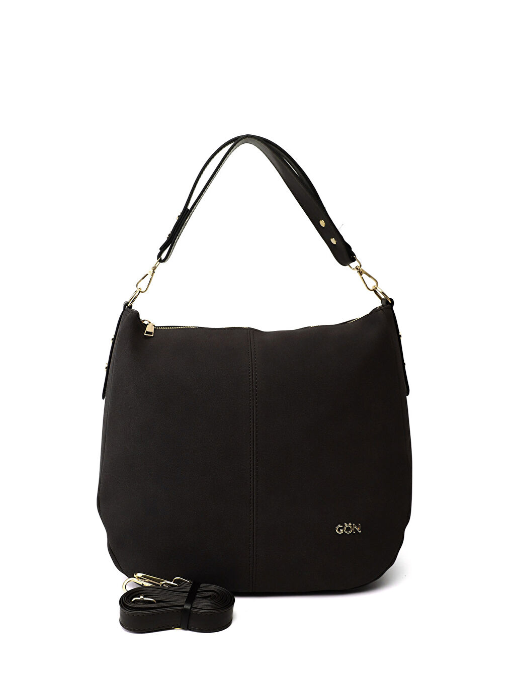 Siyah Kadın SİYAH MELANJ El Ve Omuz Çantası