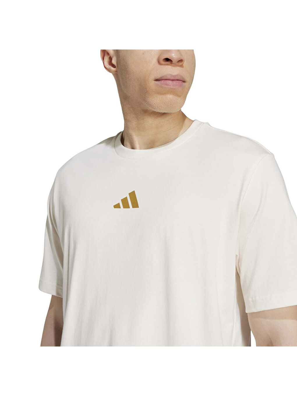 Training Yoga Body Mind Stretch Graphic Erkek Beyaz Tişört-3