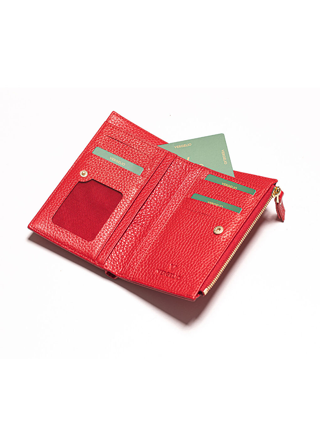 Kırmızı Kadın Cüzdan & Kartlık 2804 Flother wallet card holder-4
