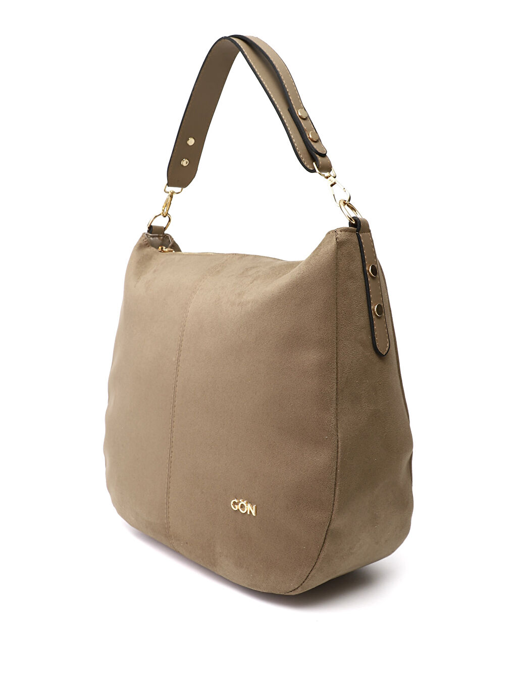 Kahverengi Kadın AÇIK VİZON El Ve Omuz Çantası-2