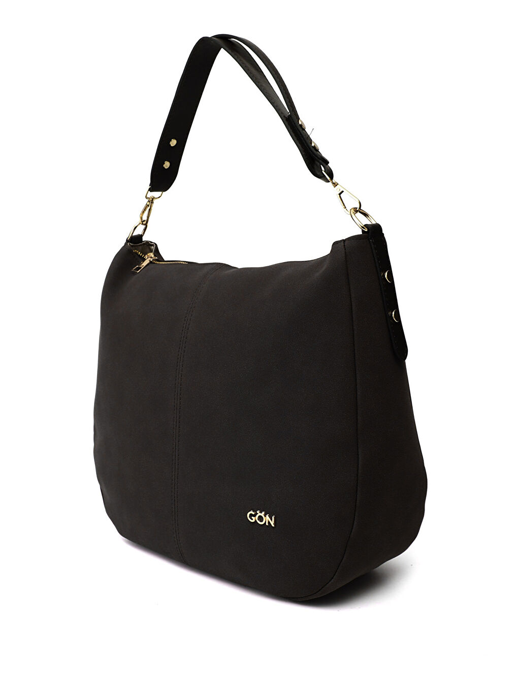 Siyah Kadın SİYAH MELANJ El Ve Omuz Çantası-2