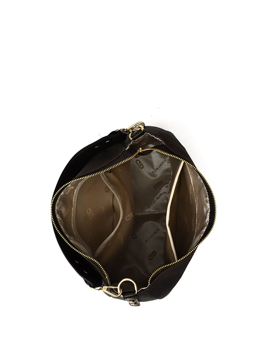 Siyah Kadın SİYAH MELANJ El Ve Omuz Çantası-4