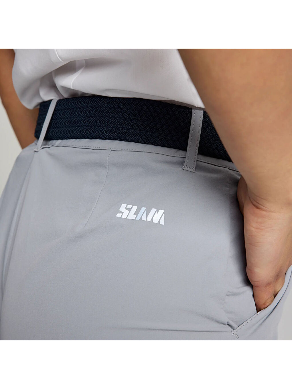 Ws Tech Chino Short Kadın Gri Şort-2